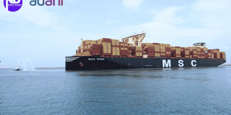 India Welcomes the Giant MSC IRINA at Vizhinjam Port